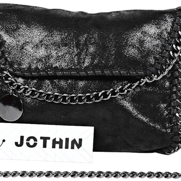 Crossbody Bags for Women Designer Handbags for Women Black Clutch Chain Crossbod - Picture 5 of 6